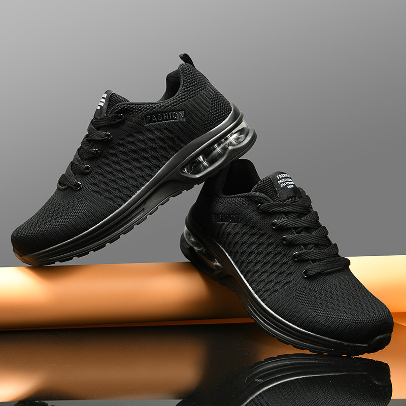 Erkekler koşu ayakkabıları bağ - Breathable Mesh Athletic Shoes incelemesi ve fiyatı